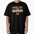 Weight Loss Warrior, Motivational Fitness Top. by printedartgoods