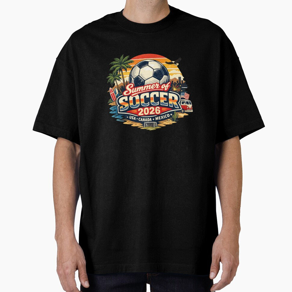 Game Day USA Soccer Retro Patriotic American Football Fan Vintage BBQ Tailgate T-Shirt by CustomizingGift