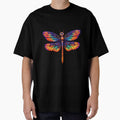 Dragonfly Neon Pop Art 3 by AstroRisq