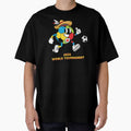 Retro World Cup 2026 Mascot T-Shirt - 90s Cartoon Football Fan Tee - North America Game Day Apparel by Lukzol
