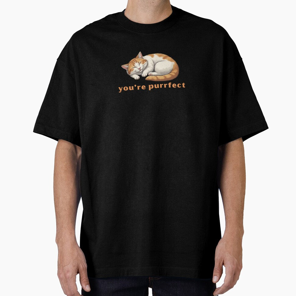 You're purrfect - Cute Pun | TeeHee Puns Funny Design by TeeHee Puns