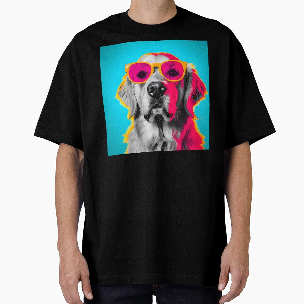 pop art digital print of Labrador retriever by dcrc