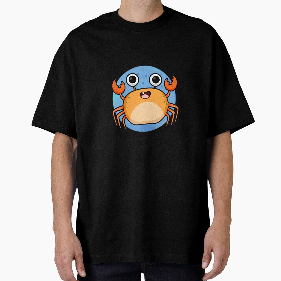Be Clawsome Cute Positive Crab Pun by punnybone