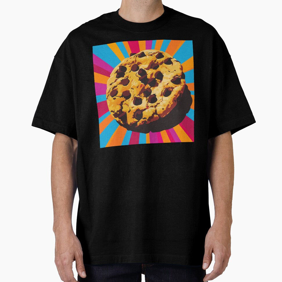 Chocolate Chip Cookie Pop Art 10 by AstroRisq