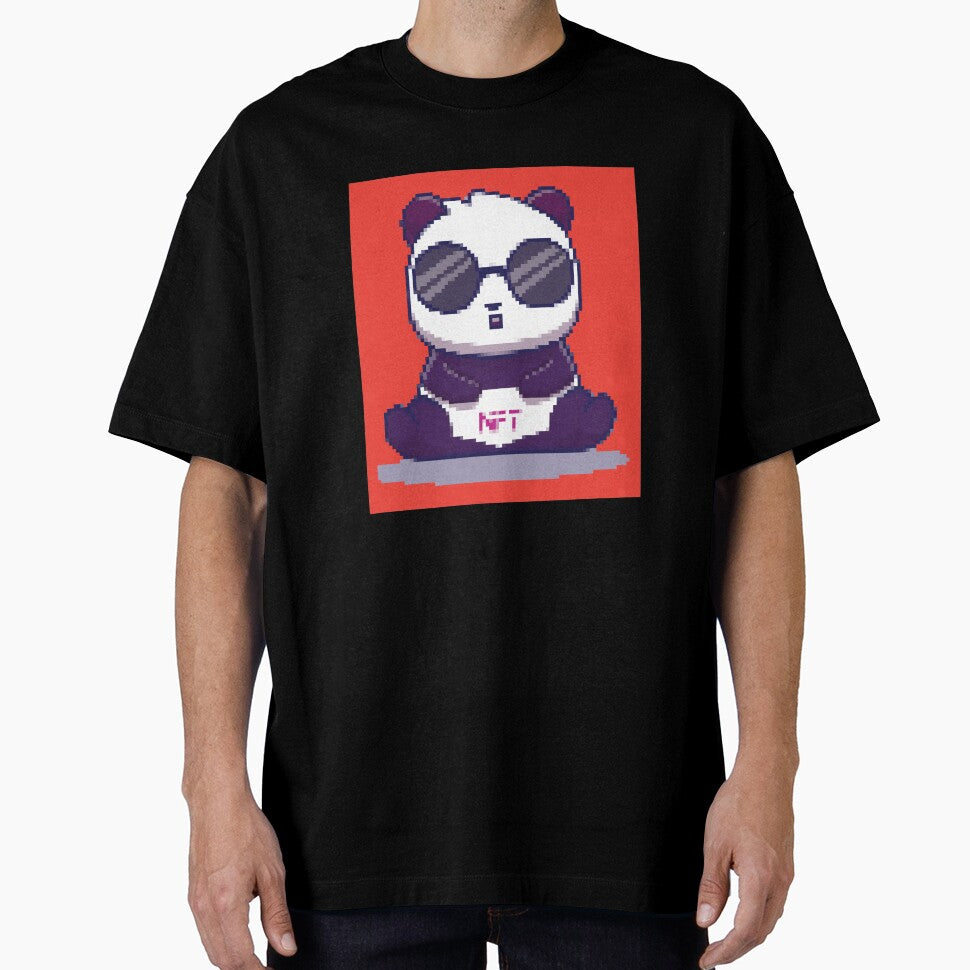 NFT Pixel Panda Art - NFT Crypto art by cruzzcreation