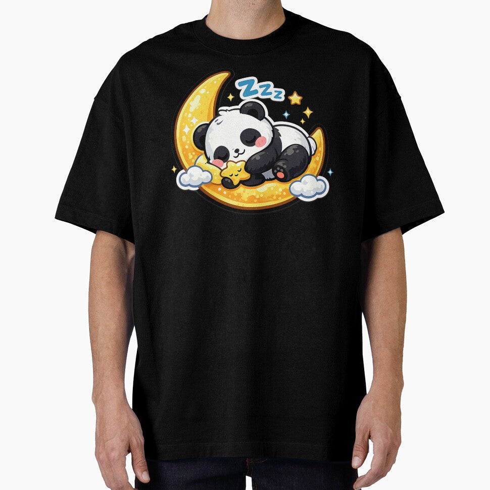 Cute Kawaii Panda, Cute Kawaii Sleeping Panda by graphic-genie
