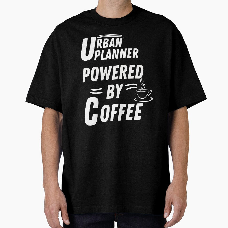 Urban planner powered by coffee by annoying-shirts