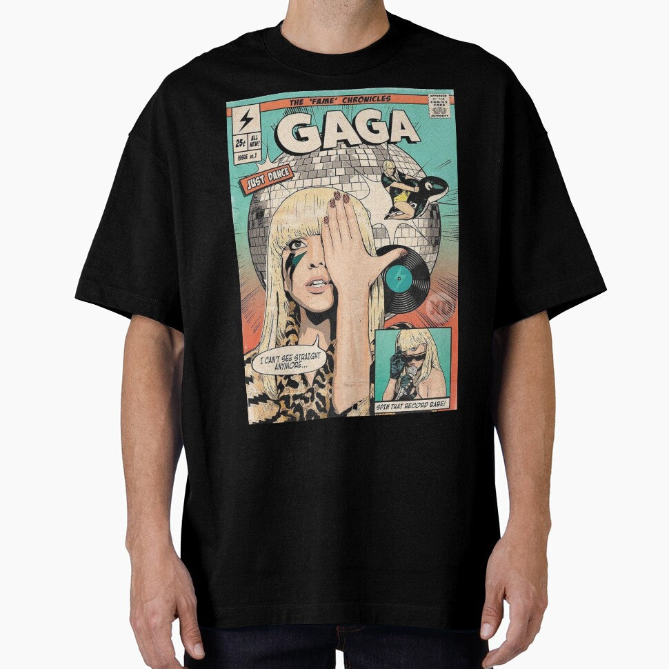 Lady Gaga "The Fame Chronicles" Vintage Comic Cover by benja-08