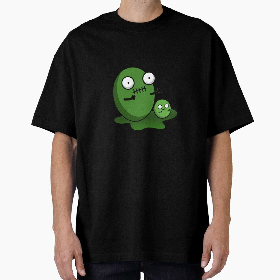 Zom-big Zom-small Cute Halloween Zombie Pun by punnybone