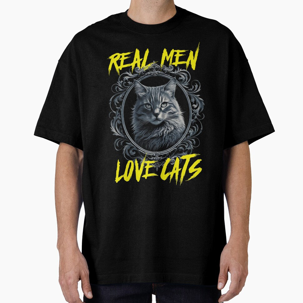 Real Men Love Cats – Cat Art by EdgeDrip