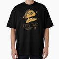 Let’s Taco ’Bout It — Funny Taco Pun Party Design by Afridi Art House