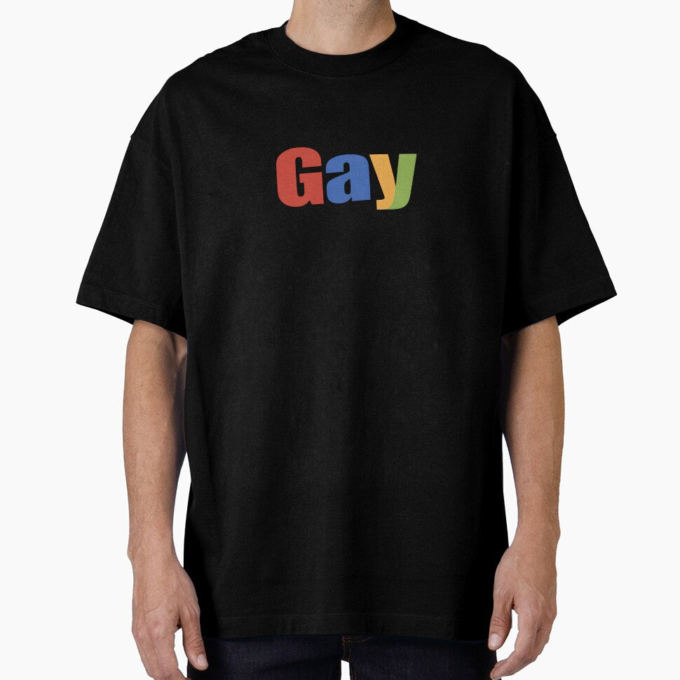 Fun Ebay Logo GAY Lesbian Pride Rainbow Queer LGBTQ Novelty Happy Humor by BuyShirtsOnline