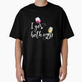 I Go Both Ways Red White Wine Lover by ColorFlowArt