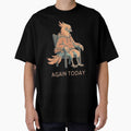 Again Today Phoenix Shirt – Minimal Tired Mood Vintage Style Tee by Mythic Ink Studio