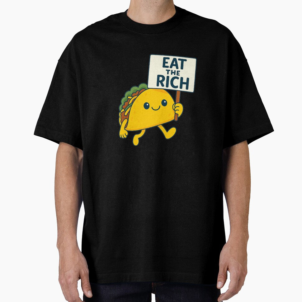Eat the Rich Taco by kindprints