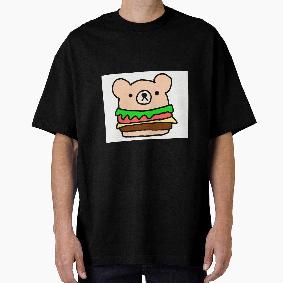 cute bear burger by dreamycrafts