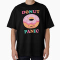 Donut Panic Funny Donuts Cute Kawaii Doughnut Retro Japanese by gkao