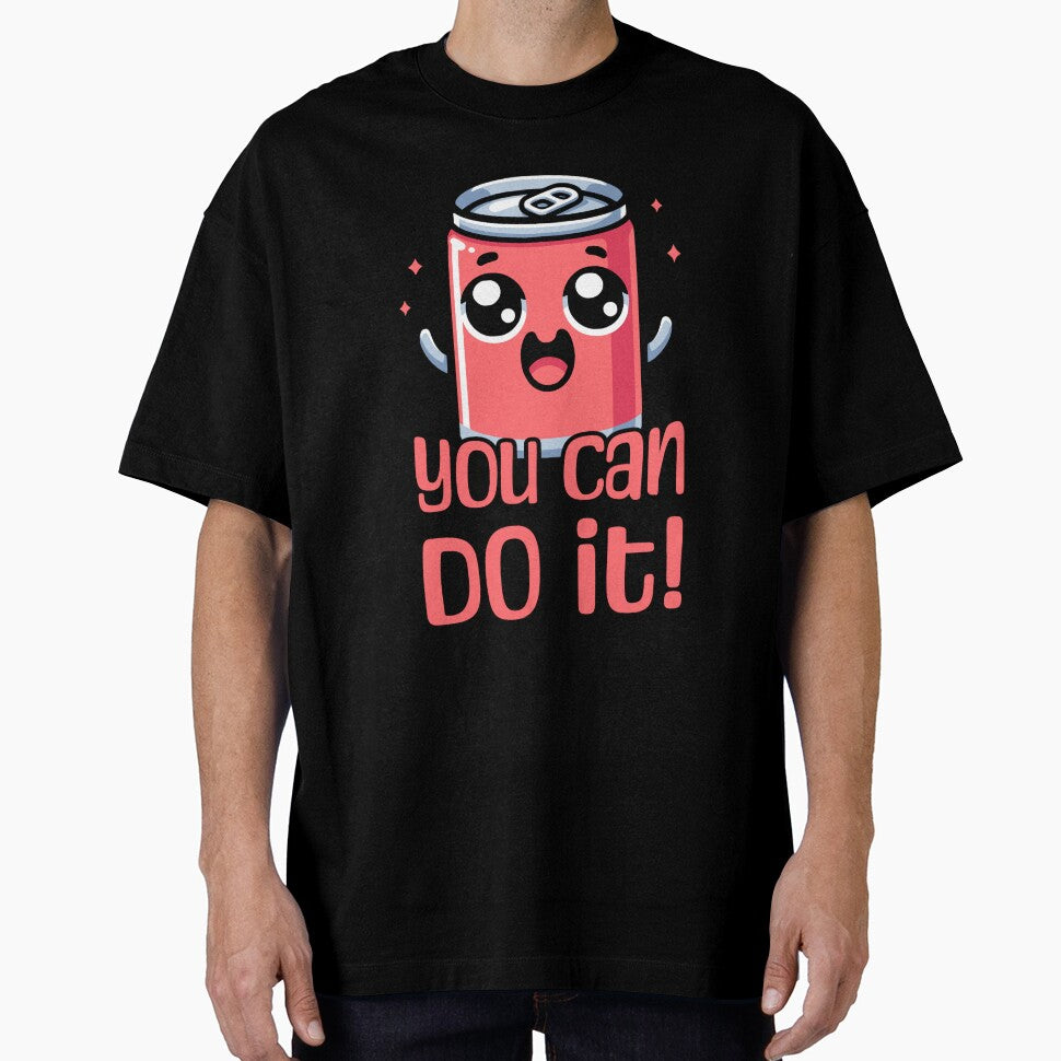 You Can Do It! Cute Soda Can Pun by PMCreative