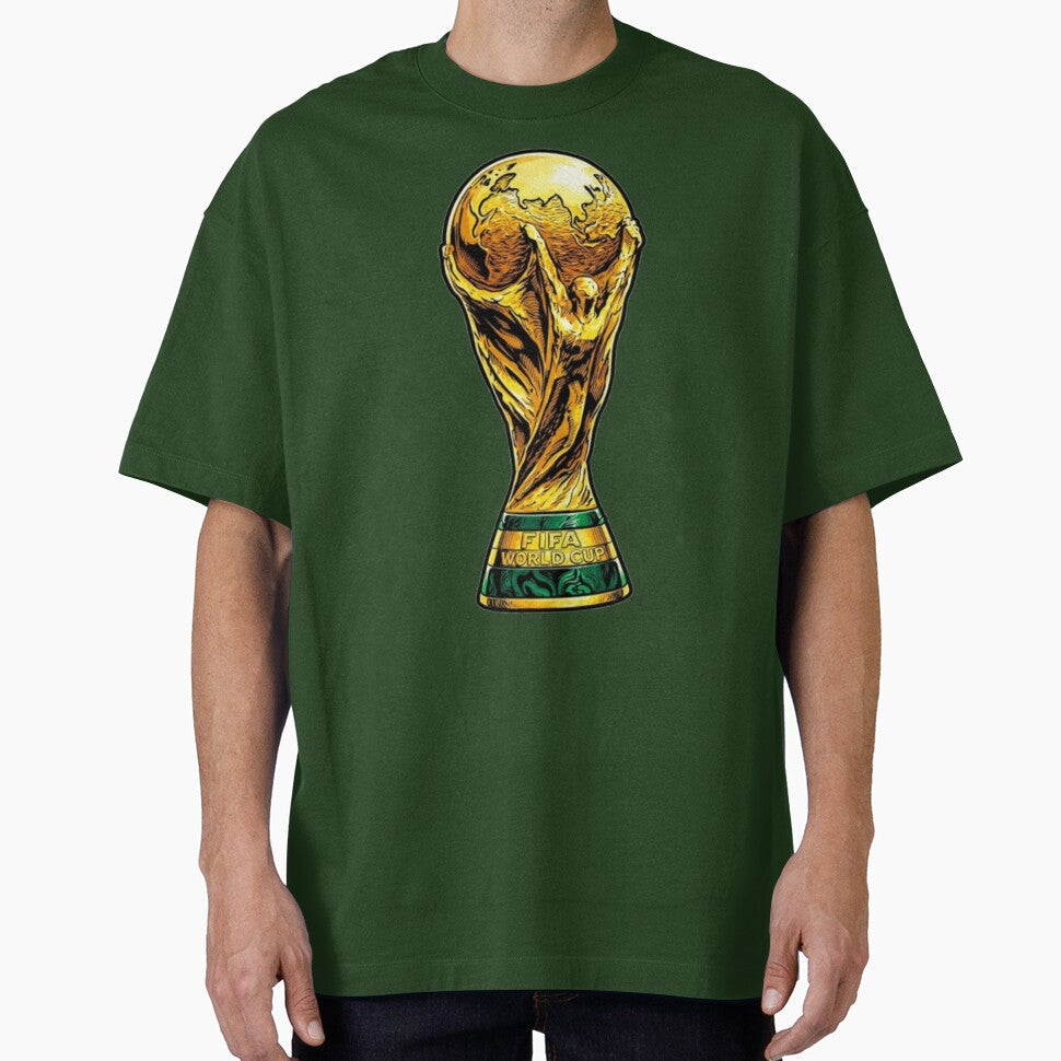 Golden Football Championship Trophy Sports Art by TeeStyle.mr