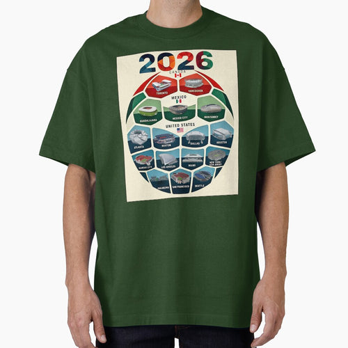 2026 North America Host Soccer Stadiums by SHELOPS