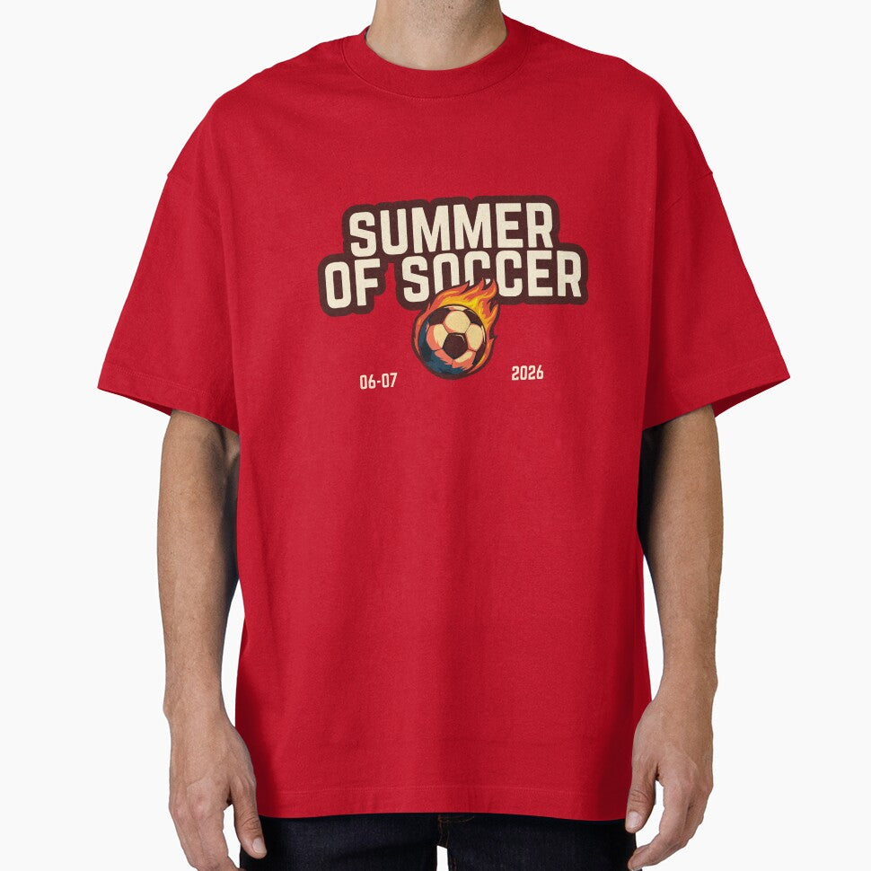 Summer of Soccer 2026 Retro Soccer Fan by Tattyarts