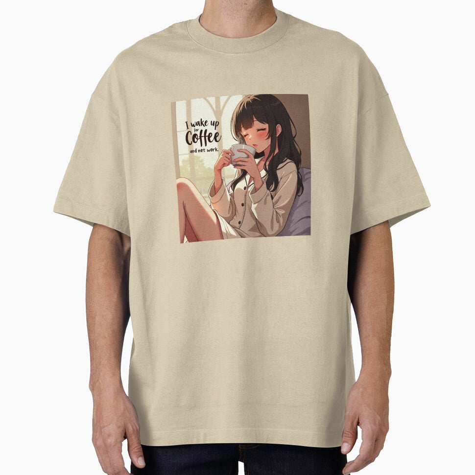 "Caffeine Over Career: The Morning Mantra Tee" by ARTSWAG99