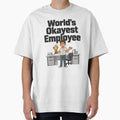 World's Okayest Employee Funny Office Worker Design by KP Creative Co