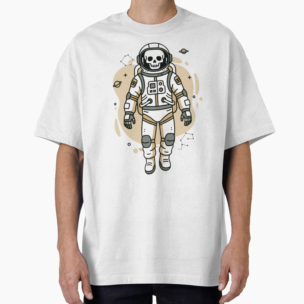 ASTRONAUT | Minimalist Skeleton Streetwear Art by DEADLINE.
