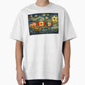 North America Soccer Starry Night Dreamy and Swirls Inspired from Van Gogh by BrickByDream