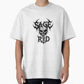 Signature Special Series 'Sage In Red' Blackline #1 by SHEPHERDSCLOTH SHOP