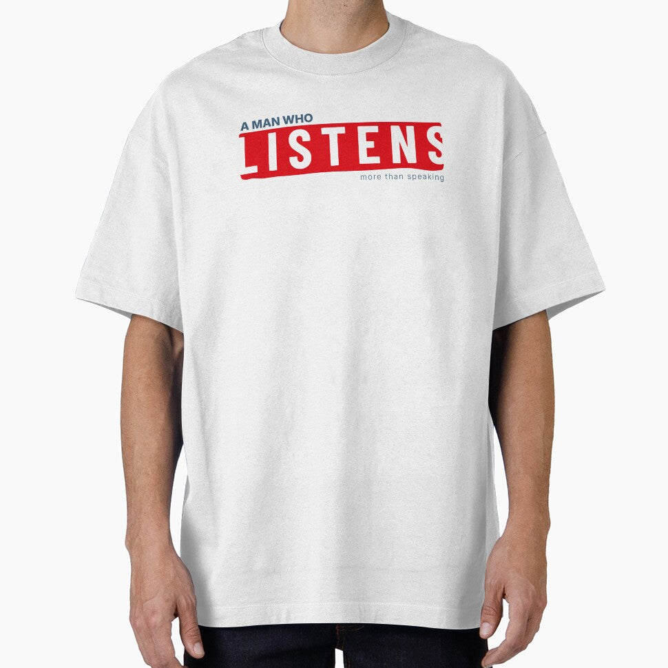 Minimal Listener Quote Calm Personality Shirt by heyyoyeah63