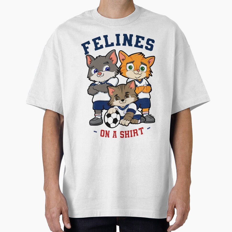 Doug Carter’s Felines on a Shirt by Okse