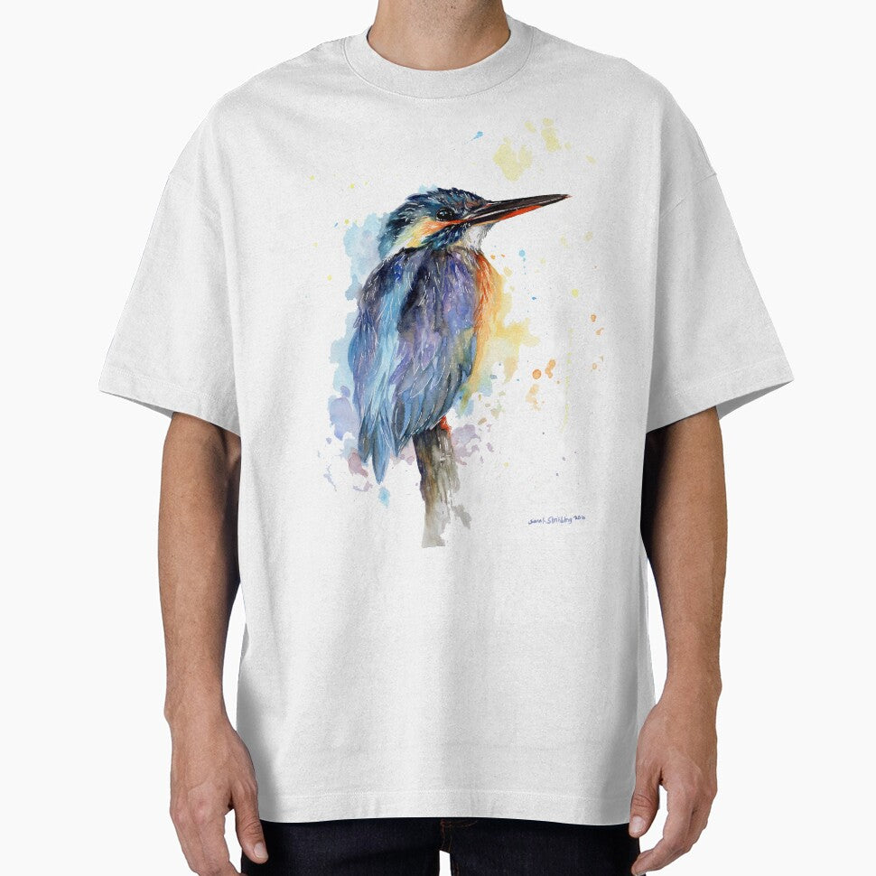 Watercolour Kingfisher by sarahstribb