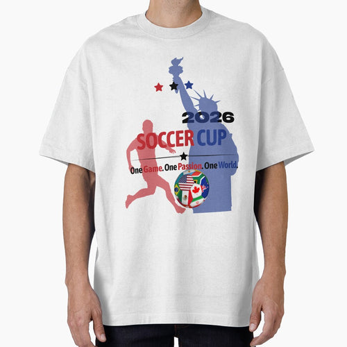 2026 Soccer Cup One Game One Passion One World Sports Fan Design by DestructionGOD