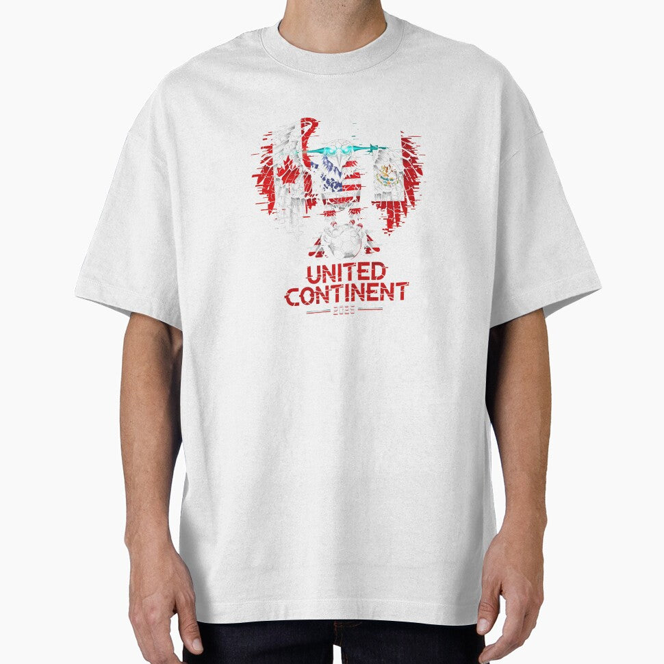 Glitched North America Eagle World Cup Soccer 2026 T-Shirt_83958408 by SubStudio97