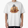 Happy Burger Character by funwithstickers