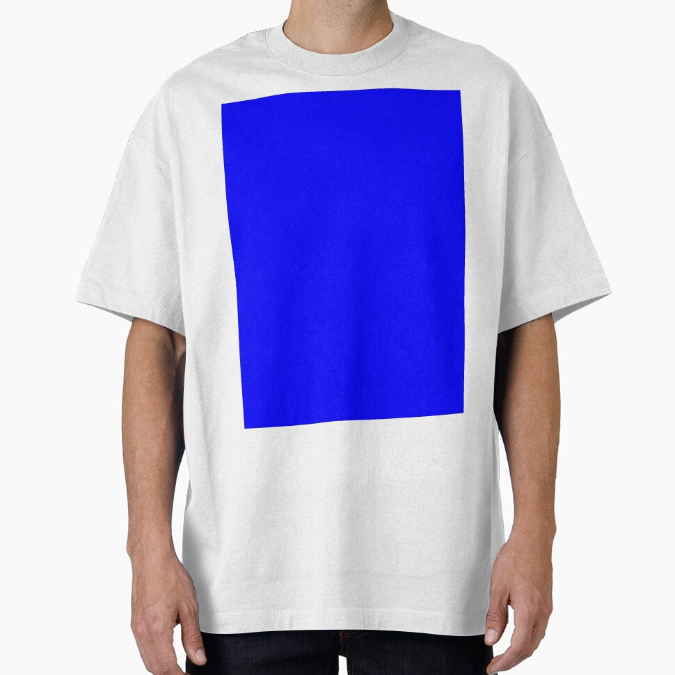 Neon Blue solid color by Dana Du
