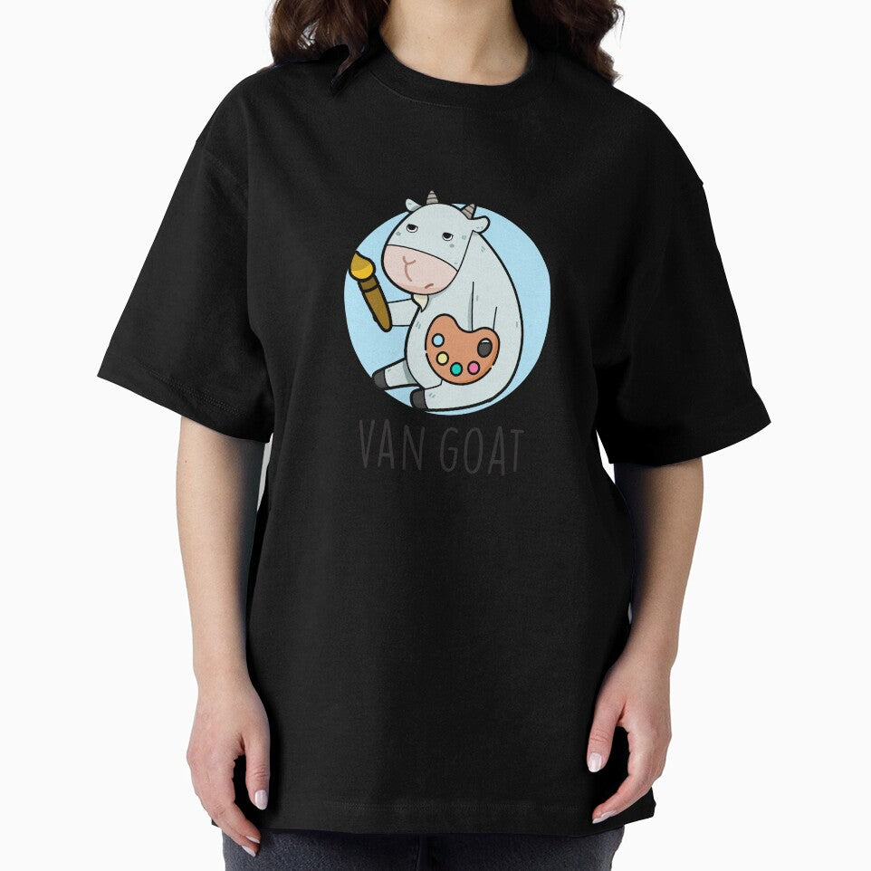 Van Goat Funny Artist Pun by punnybone