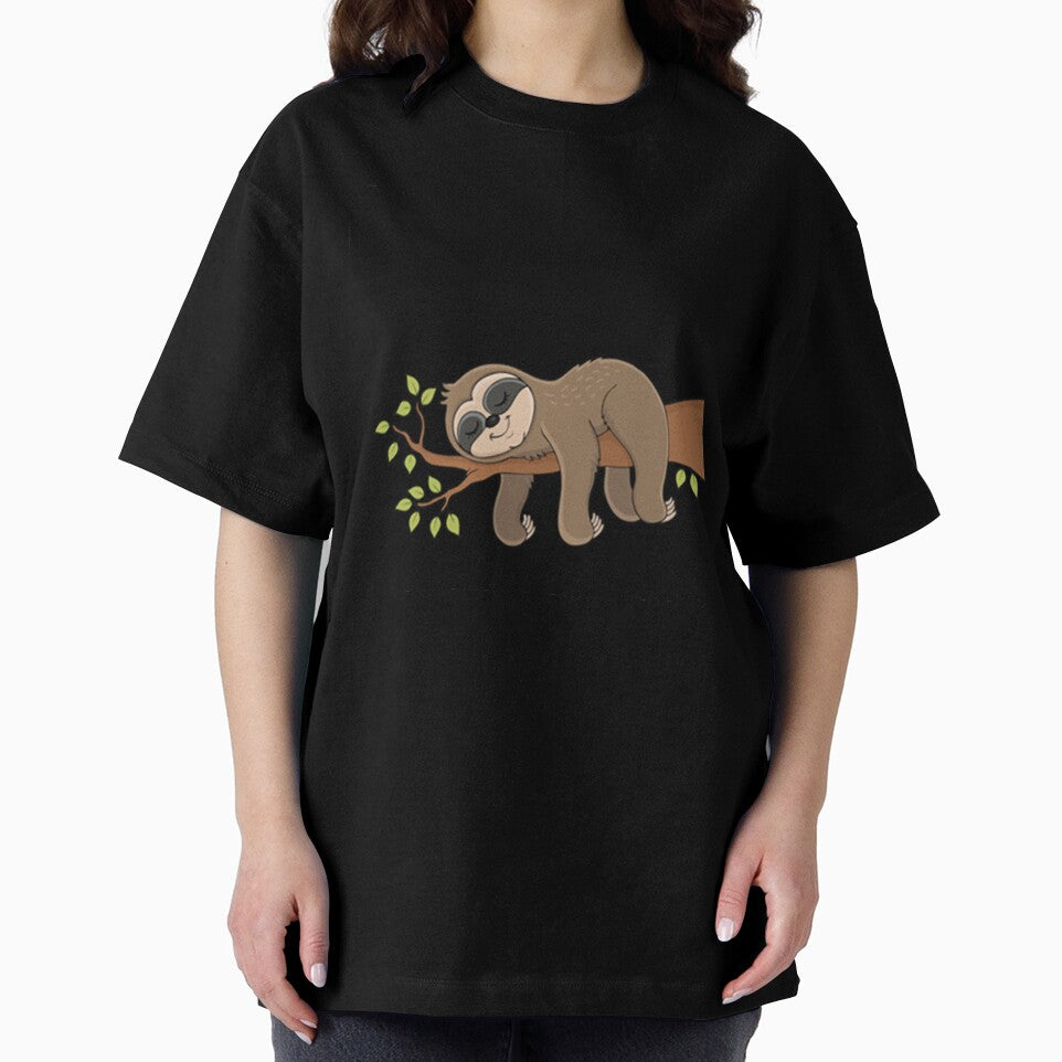 Lazy Day  is happening cute Sloth hanging out by PixelsNotPens