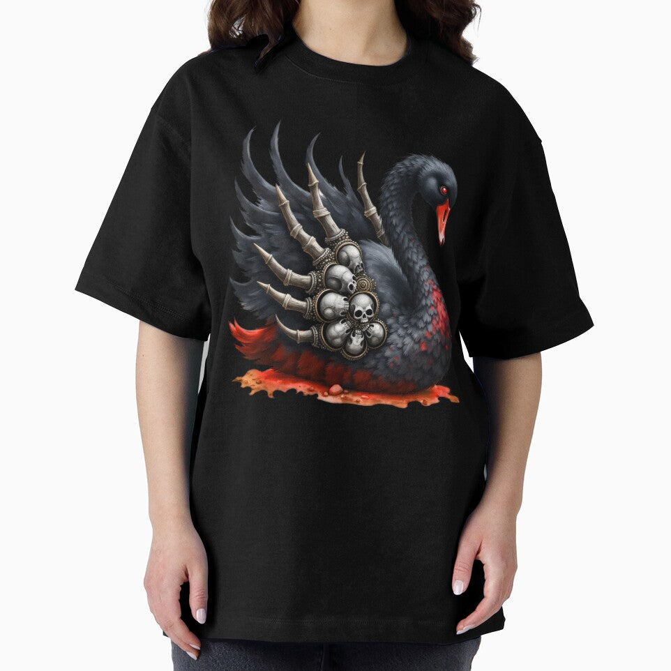 Dark Swan of Bones – Gothic Elegance with a Wicked Twist. by nicky2342