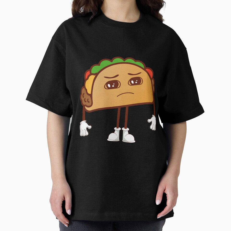Kawaii sad taco !! by laatabiShirt