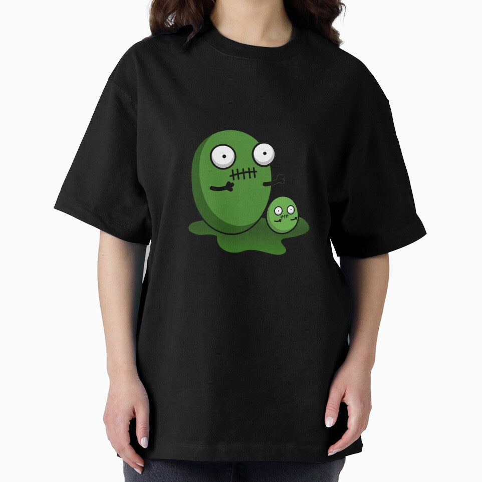 Zom-big Zom-small Cute Halloween Zombie Pun by punnybone