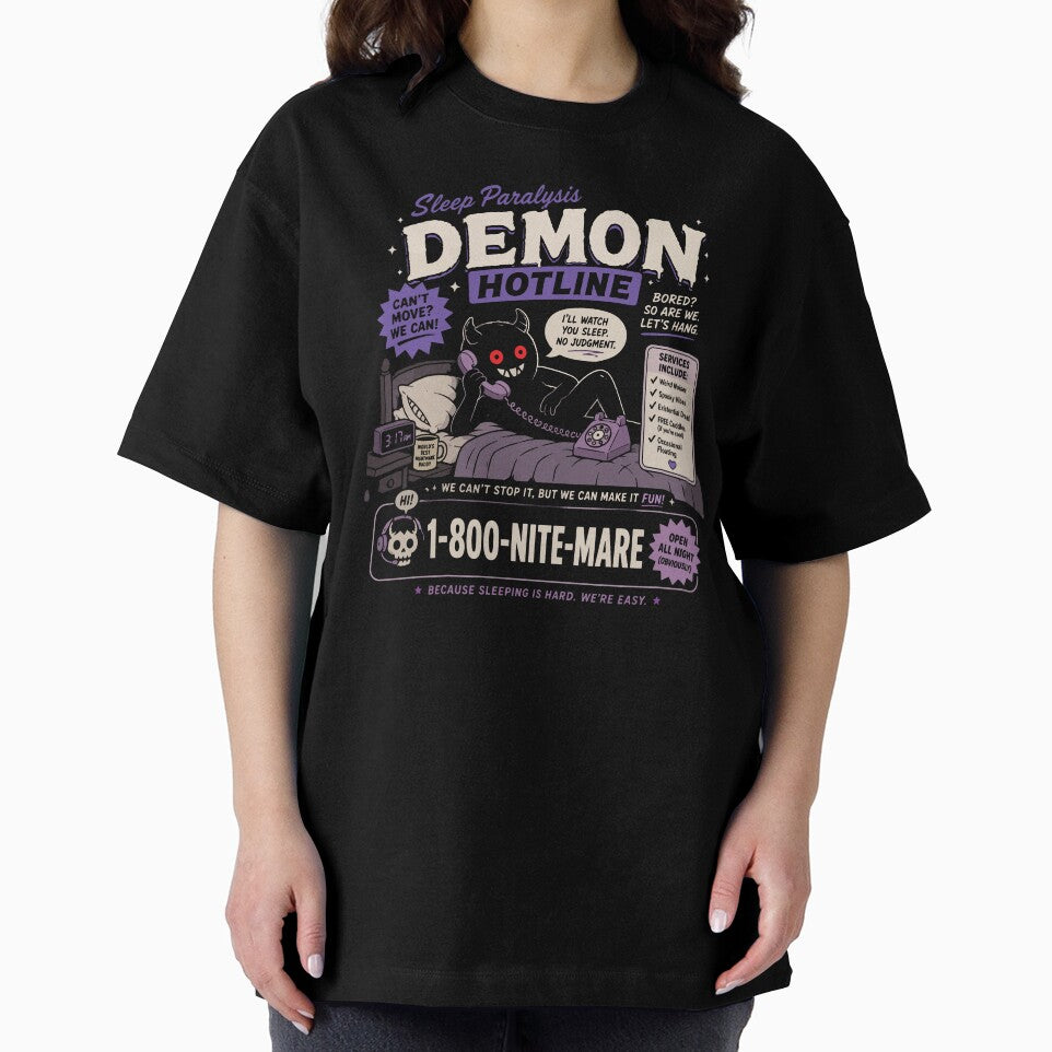 Sleep Paralysis Demon Hotline by GhoulishGraphX