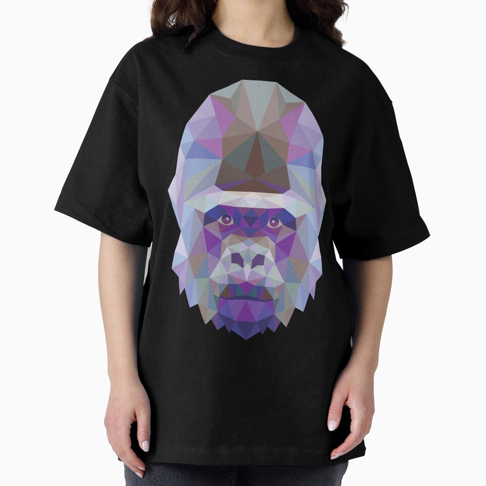 Gorilla Head Polygon by Fairyjam