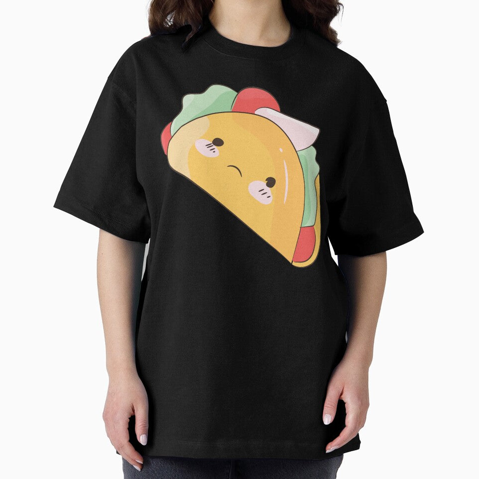 Sad kawaii taco Mexican by TamGustam