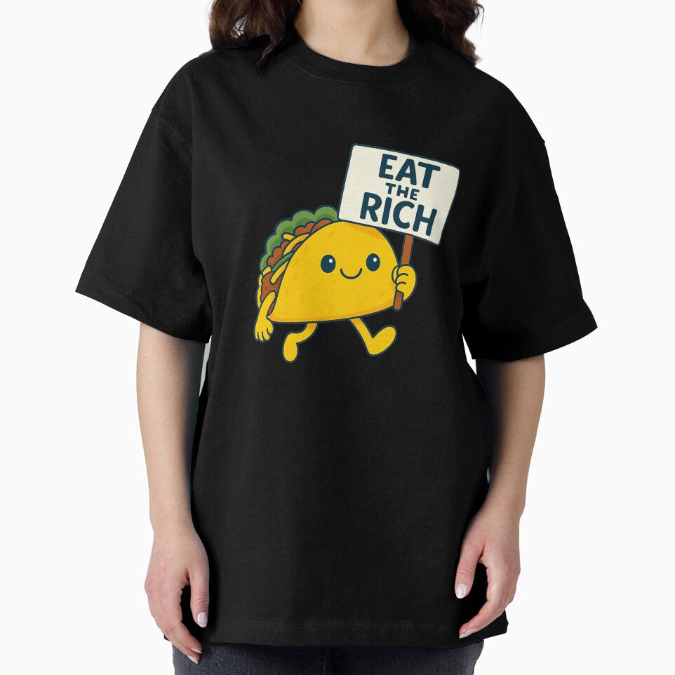 Eat the Rich Taco by kindprints