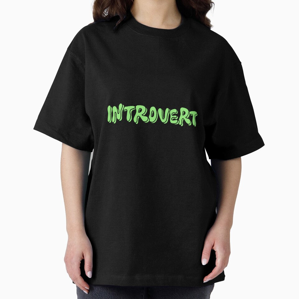 Introvert Aesthetic Sticker - Cute Bubble Lettering with Sparkles, Hearts & Sunshine by Doctor Michaela