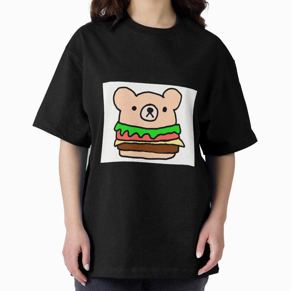 cute bear burger by dreamycrafts