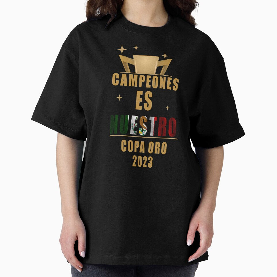 Playera campeon copa oro 2023 gold cup champion Mexico by Optimus-Designs