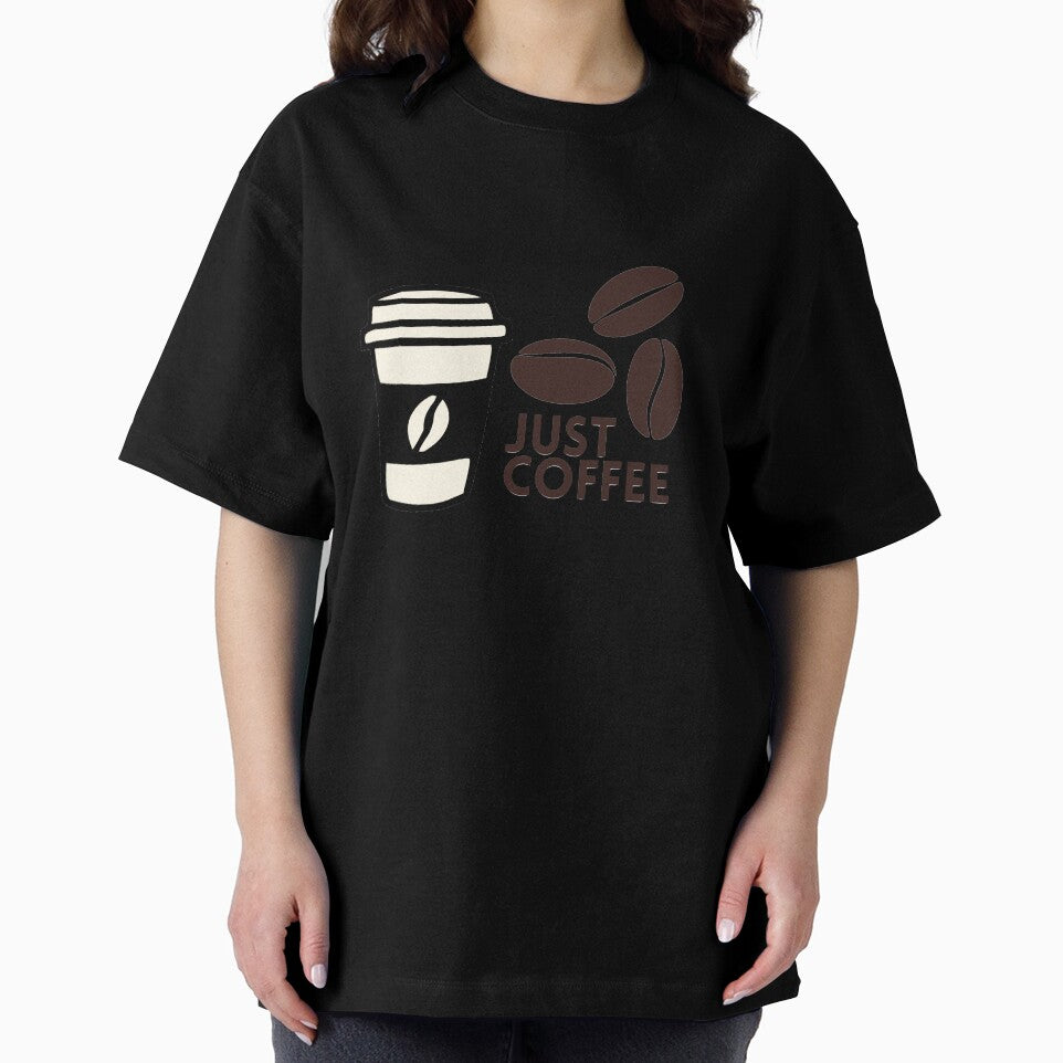 Just Coffee – Minimal Coffee Art by TrendPixie